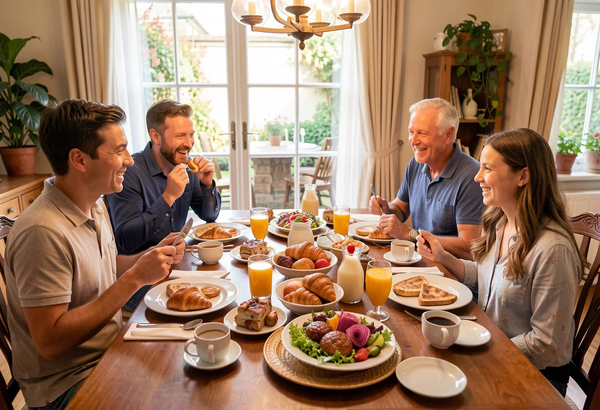 HEALTHY AND UNHEALTHY BREAKFAST OPTIONS